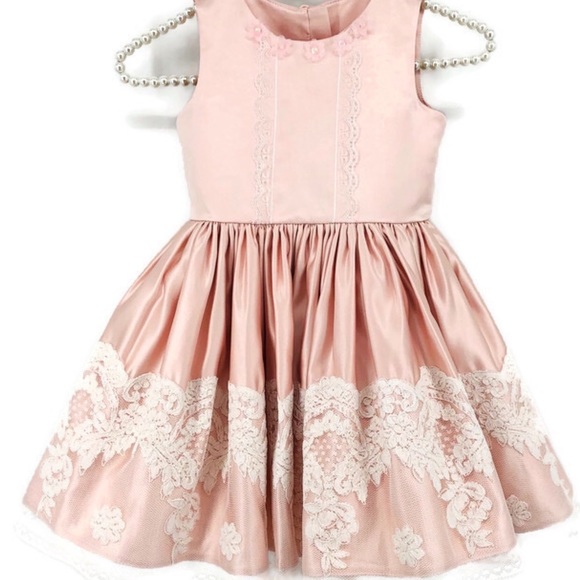 NWT Dollcake Pink Forever Friend Dress Lace - Picture 4 of 8